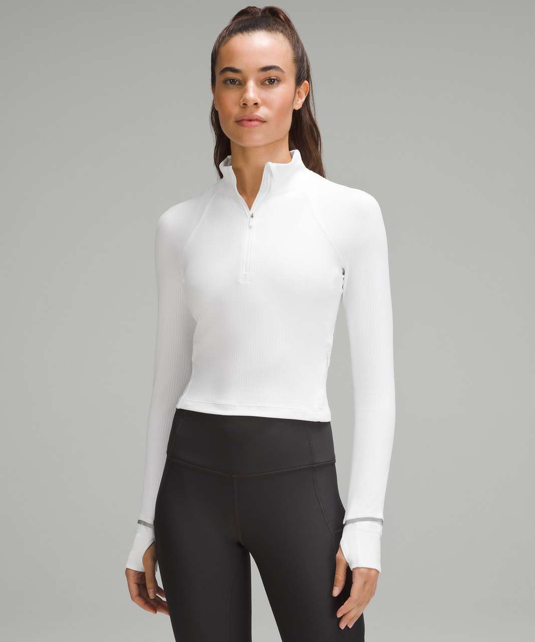 Navy Golf half-zip recycled-fibre blend jacket, Lululemon