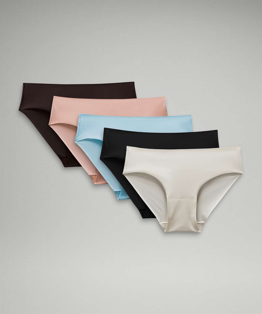 Lululemon InvisiWear Mid-Rise Thong Underwear *3 Pack - Dark Lavender /  Pistachio / Bone - lulu fanatics