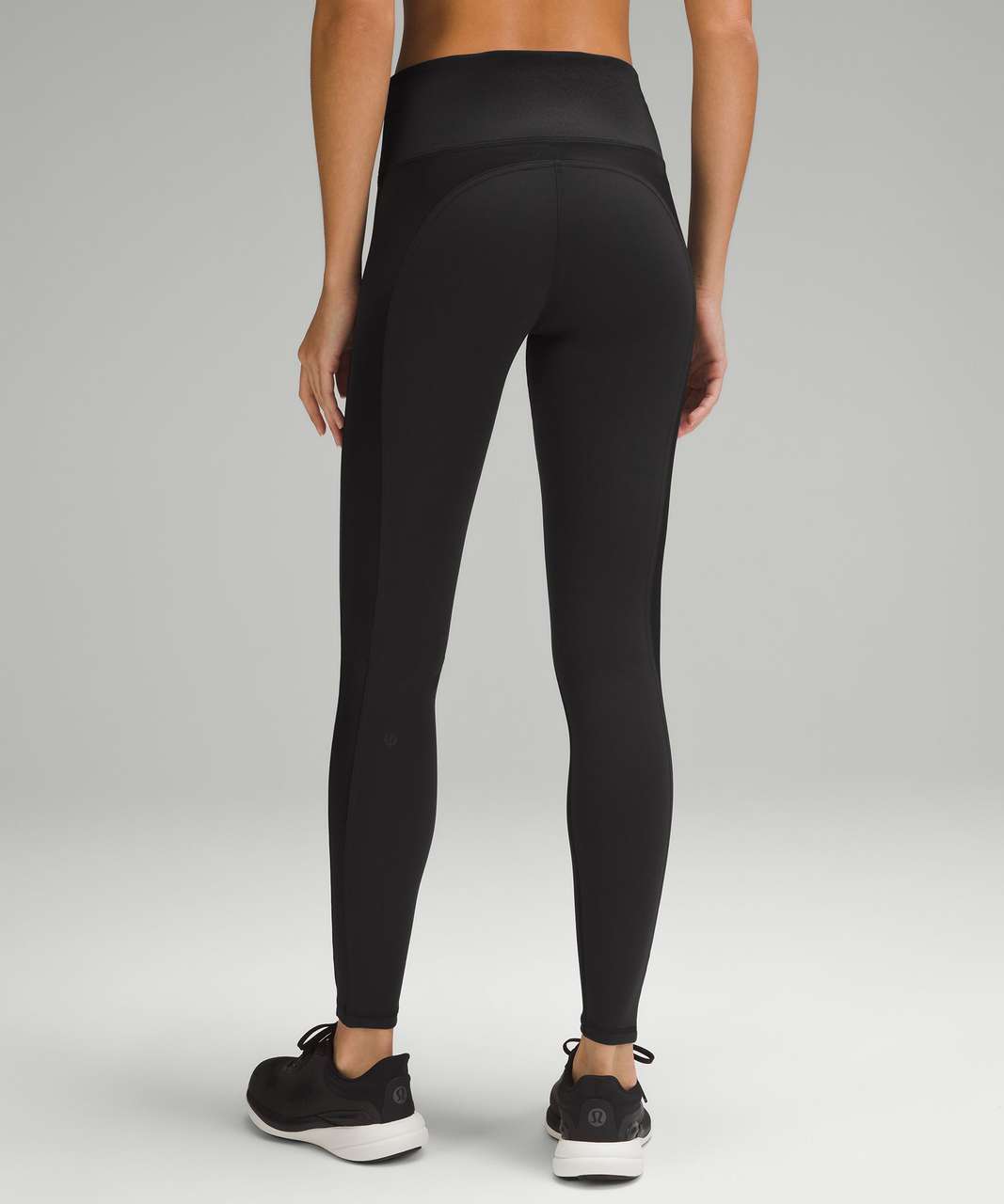 Lululemon Wunder Train High-Rise Tight 28" *Satin Panels - Black