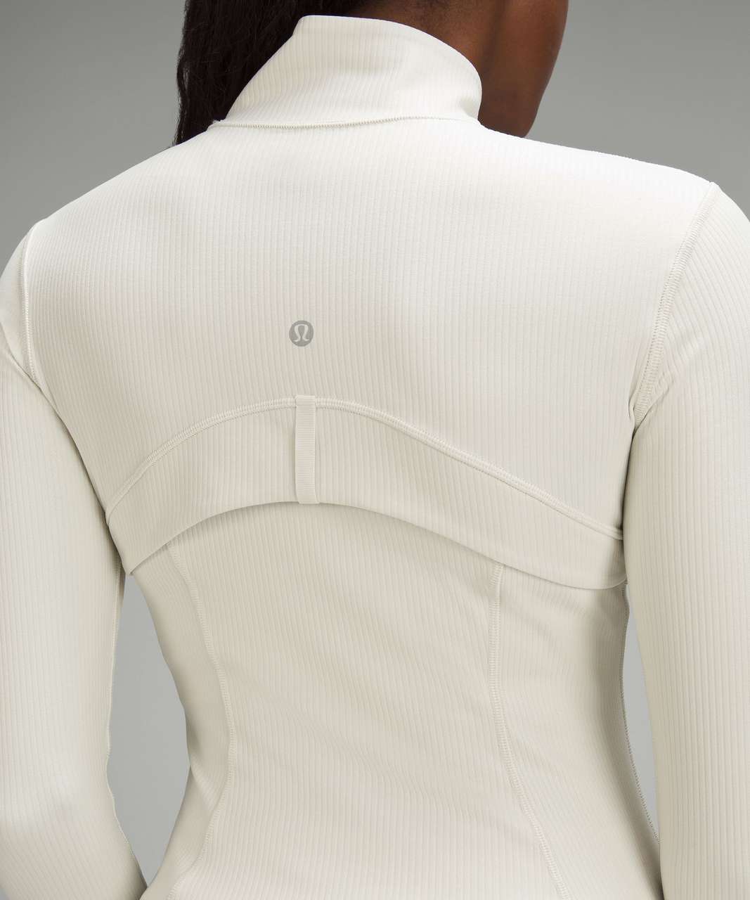 Lululemon Cropped Define Jacket *Ribbed Nulu - Bone Radiate