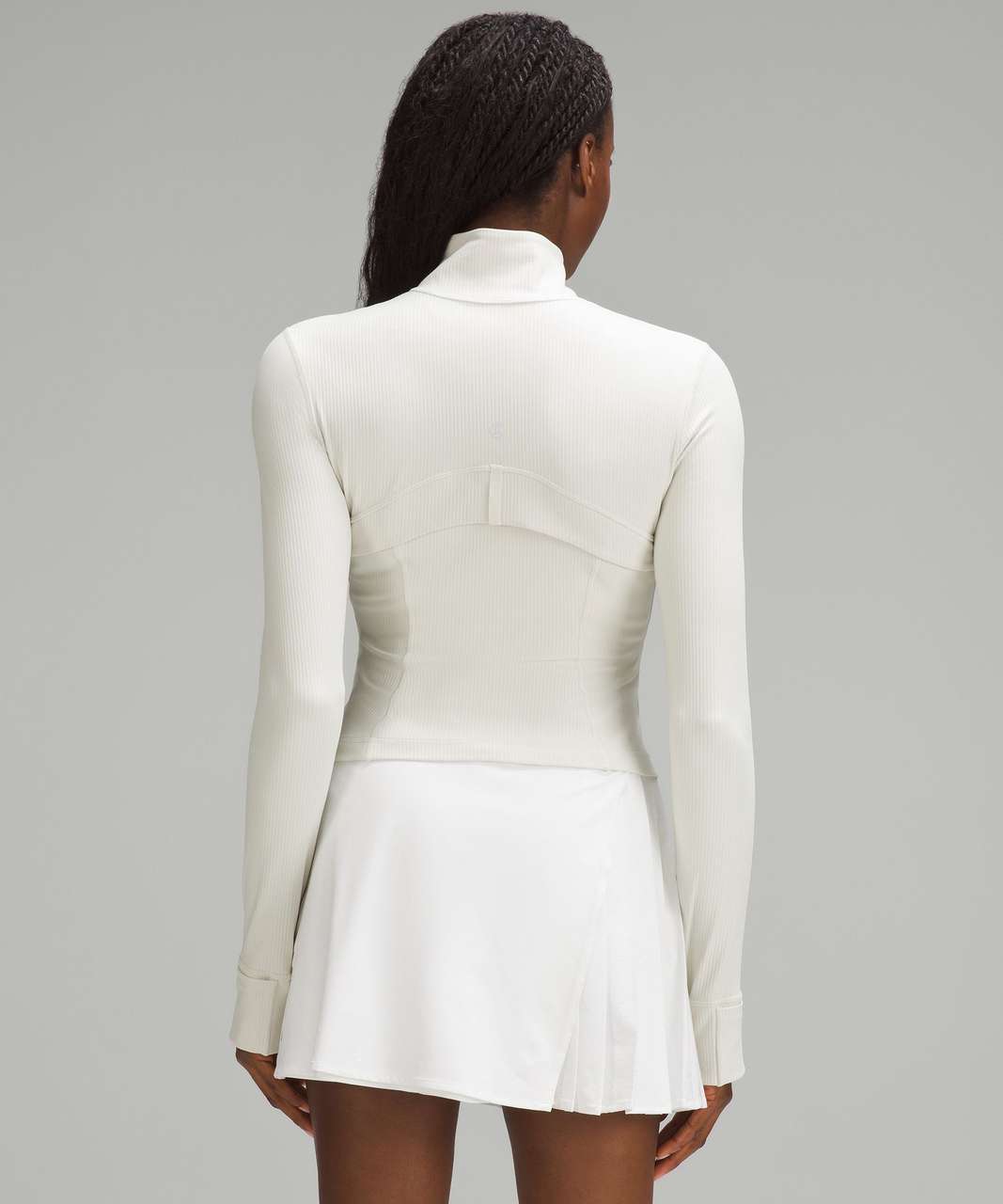 Lululemon Cropped Define Jacket Ribbed Nulu