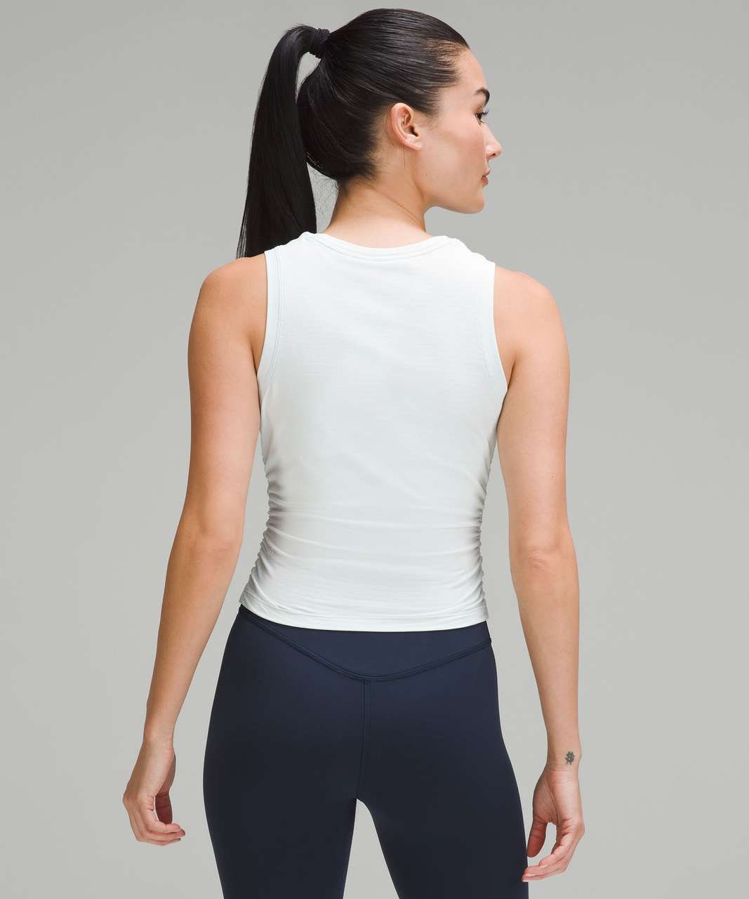 Lululemon License to Train Tight-Fit Tank Top - Heathered Sheer Blue