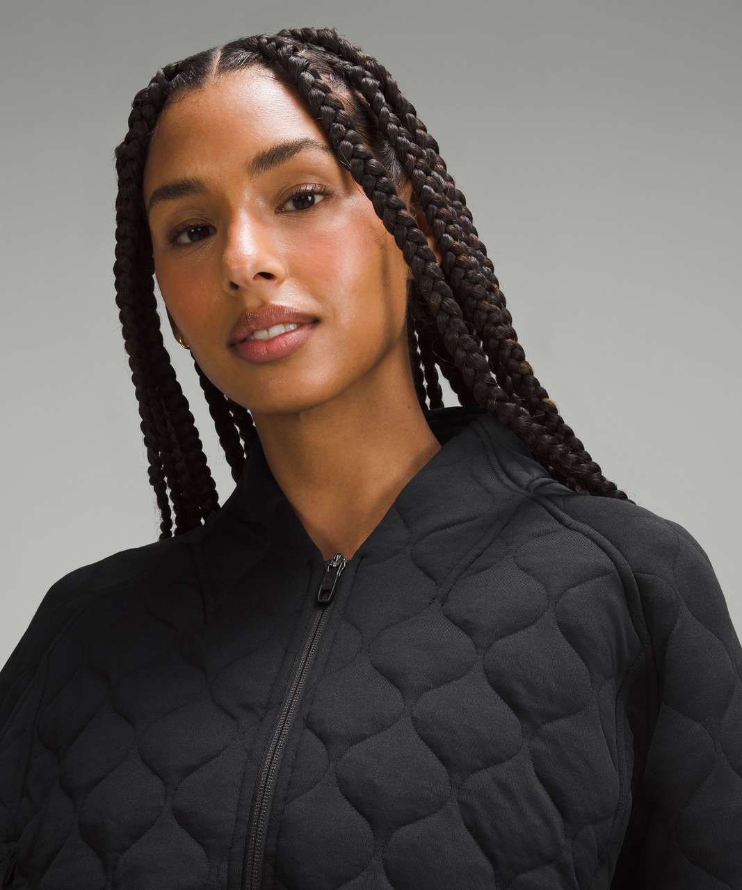 Lululemon Quilted Bomber Jacket - Black