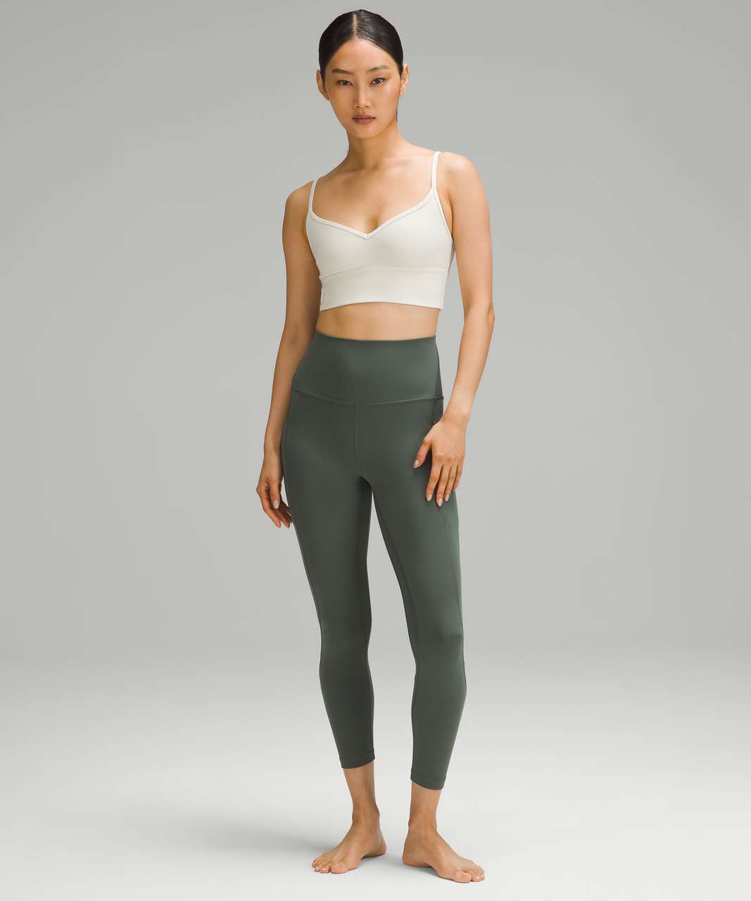 Lululemon Align Sweetheart Bra *Light Support, A/B Cup - Bone