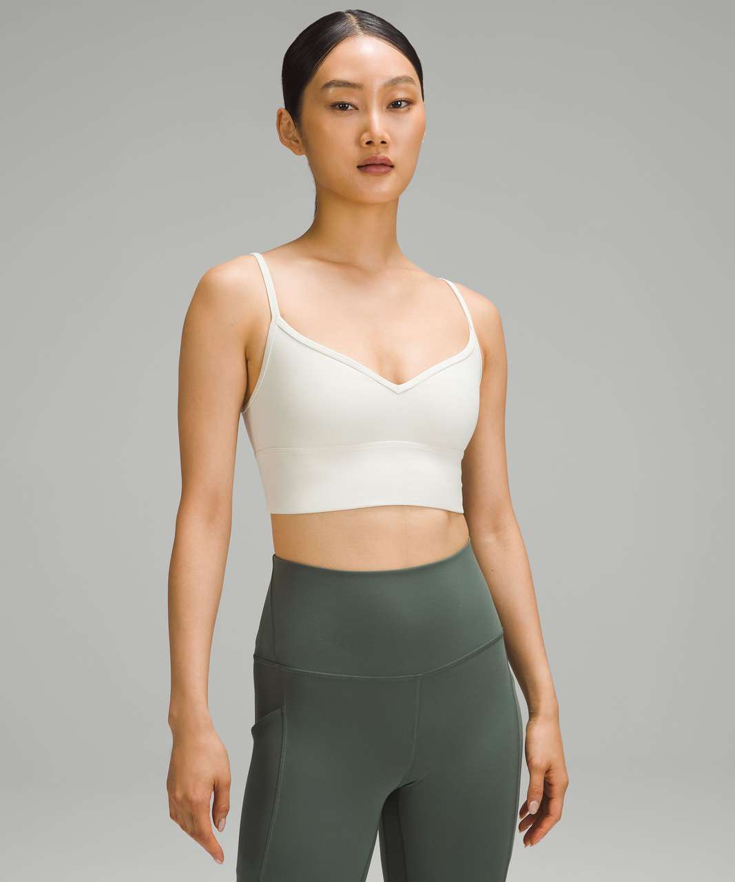 lululemon Align™ Ribbed Bra with Cups *Light Support, A/B, Bone