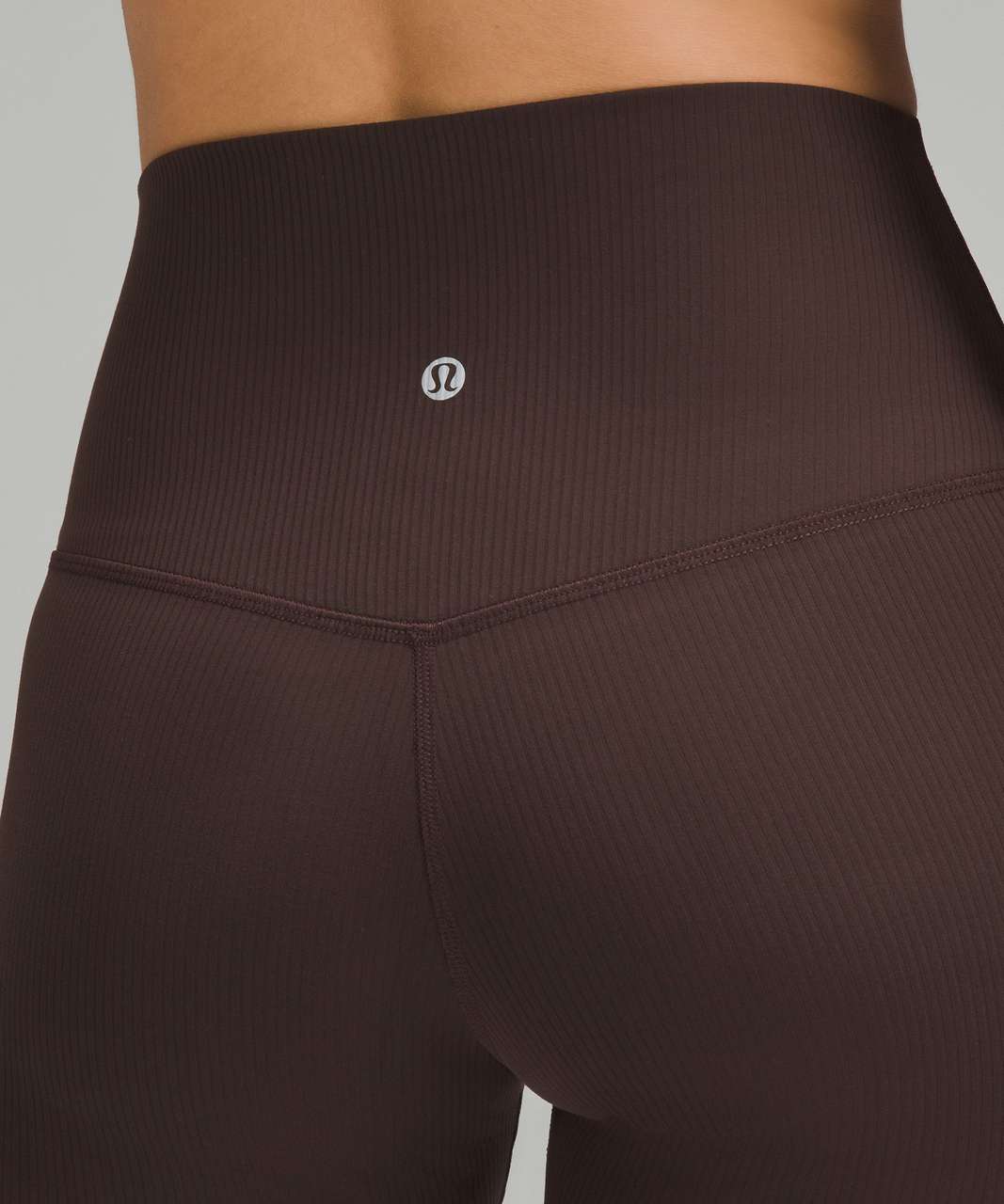 Lululemon Align Ribbed High-Rise Crop 23" - Espresso