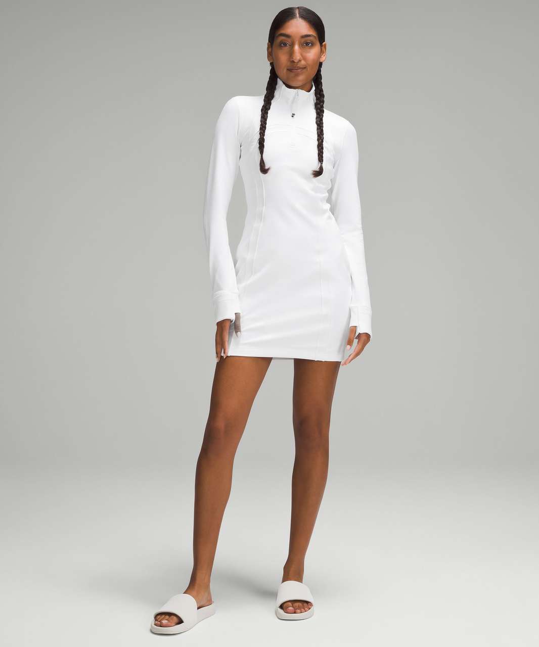 DEFINE LONG SLEEVE DRESS LUON IN WHITE 🤍 : r/lululemon