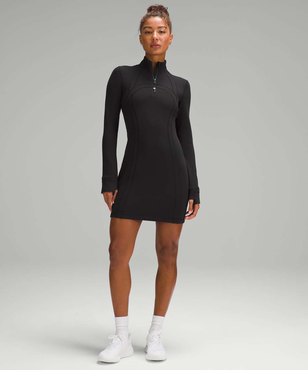 Lululemon Define Long-Sleeve Dress *Luon - Black