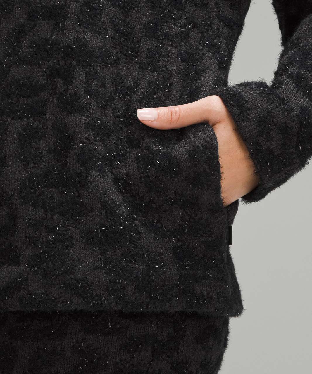 Lululemon Wool-Blend Jacquard Cardigan - Knit Leopard Lululemon Wool-Blend Jacquard Cardigan - Knit Leopard