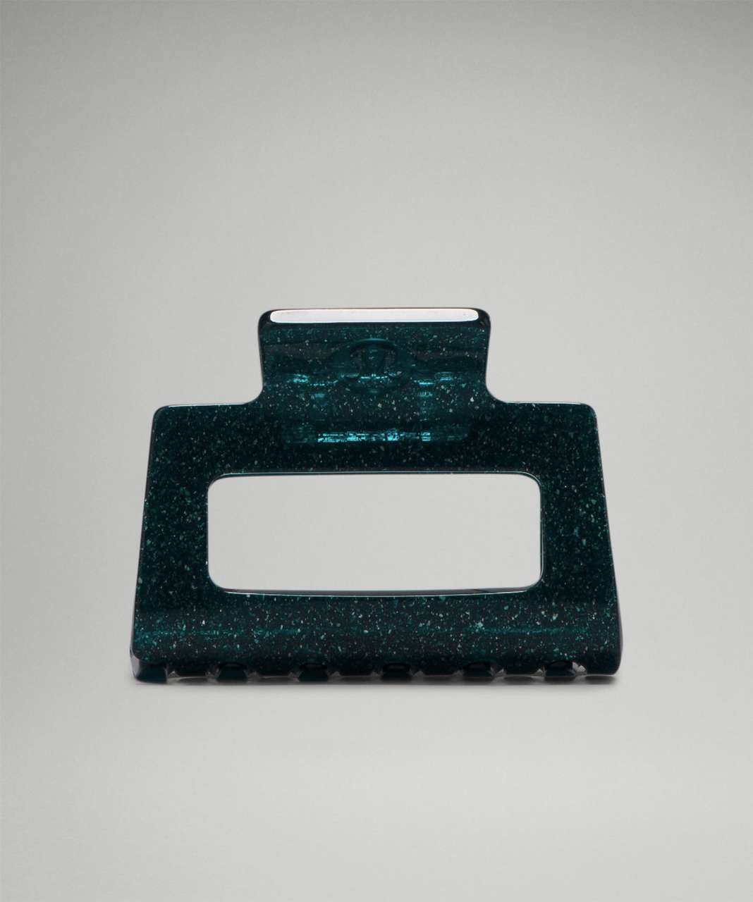 Lululemon Medium Claw Hair Clip - Storm Teal / Silver