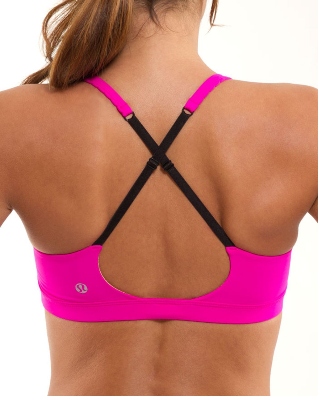 Lululemon Hot 'N Sweaty Bra - Paris Pink