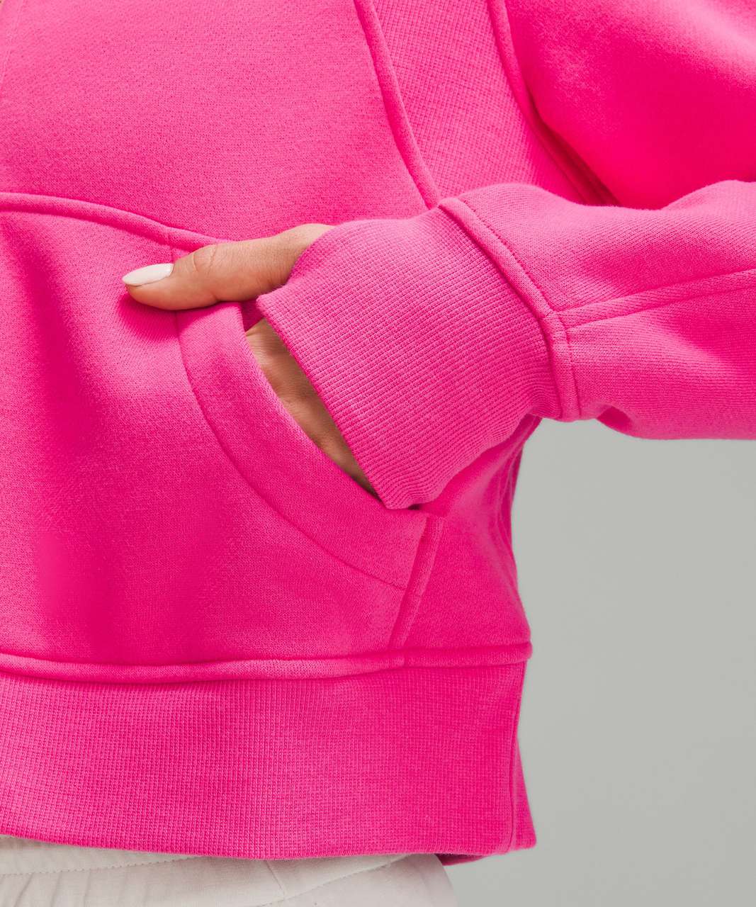 Lululemon Scuba Oversized Full-Zip Hoodie - Sonic Pink