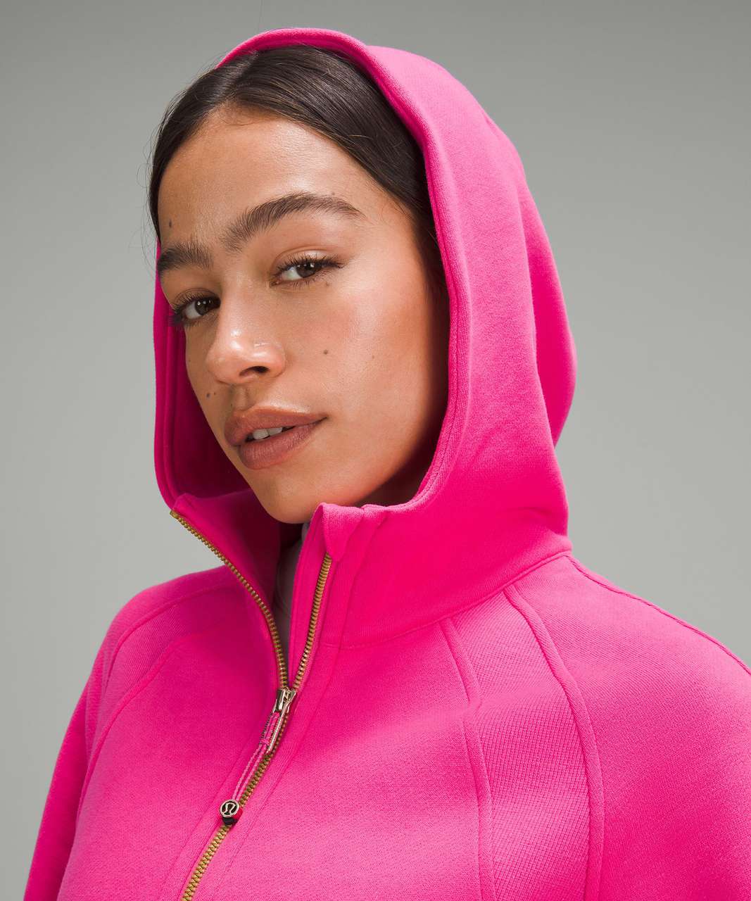 Lululemon Scuba Oversized Full-Zip Hoodie - Sonic Pink