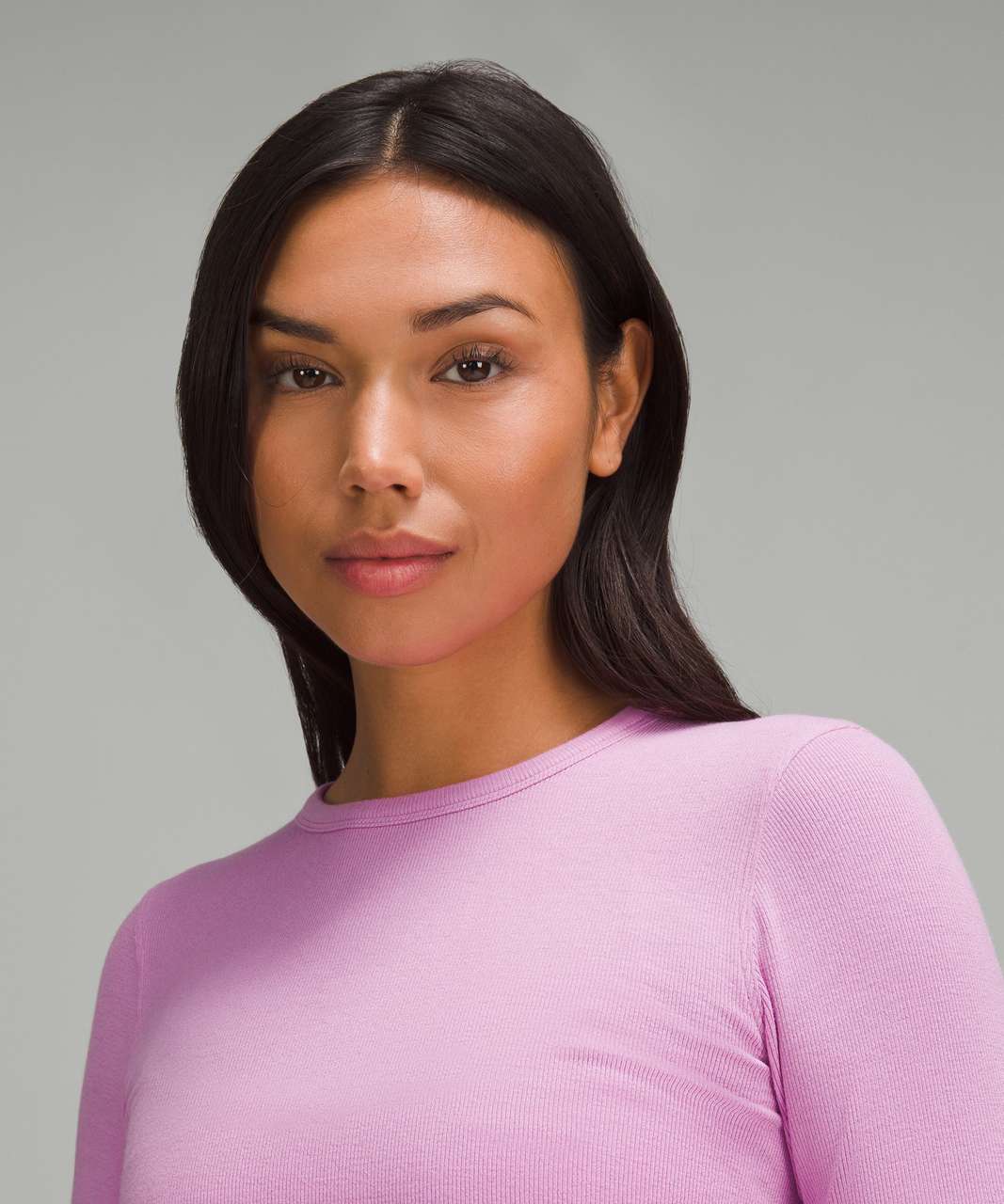 Lululemon Hold Tight Long-Sleeve Shirt - Dahlia Mauve