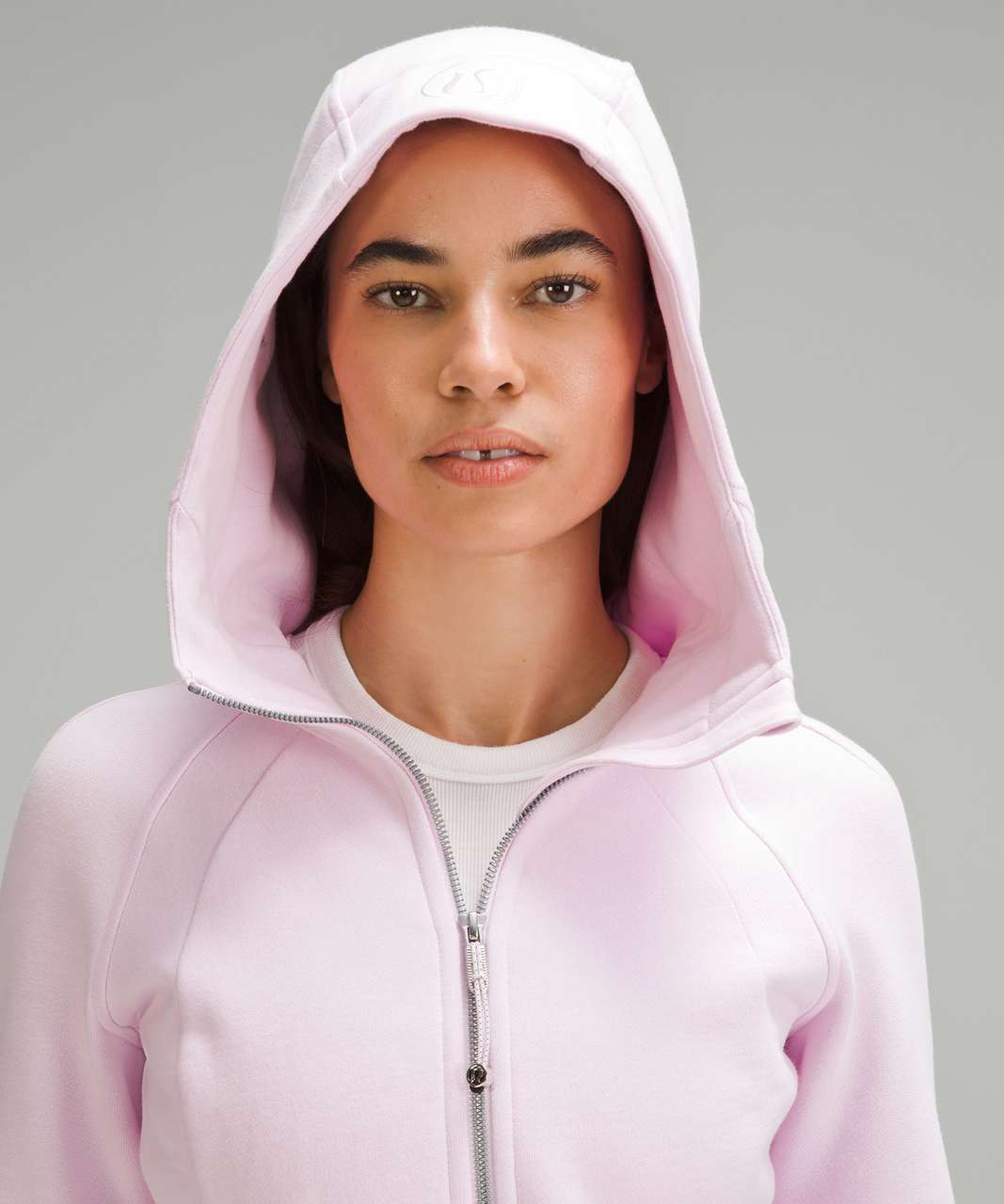 Lululemon Scuba Full-Zip Hoodie - Meadowsweet Pink