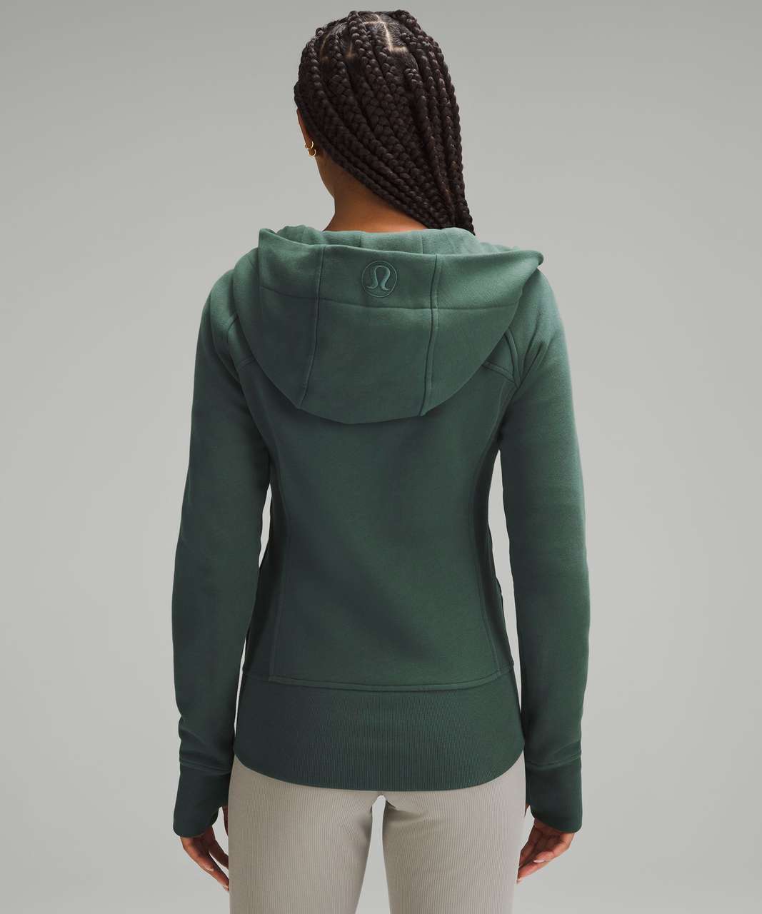 Lululemon Scuba Full-Zip Hoodie - Dark Forest