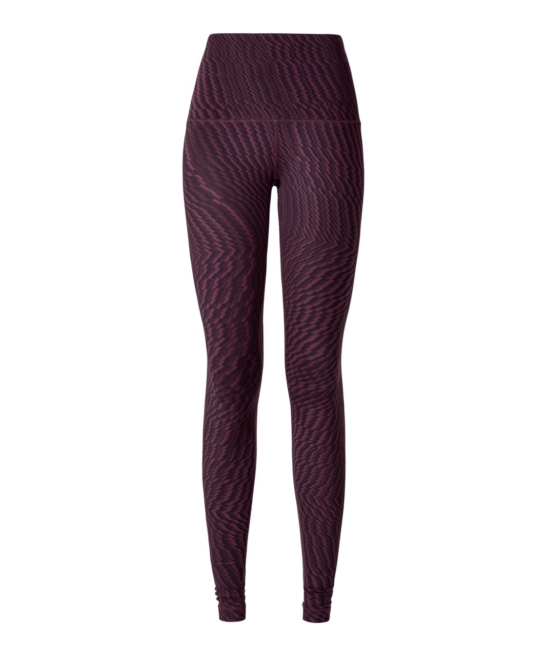 Lululemon Wunder Under Pant (Hi-Rise) - Shifted Horizon Red Grape Black - lulu  fanatics