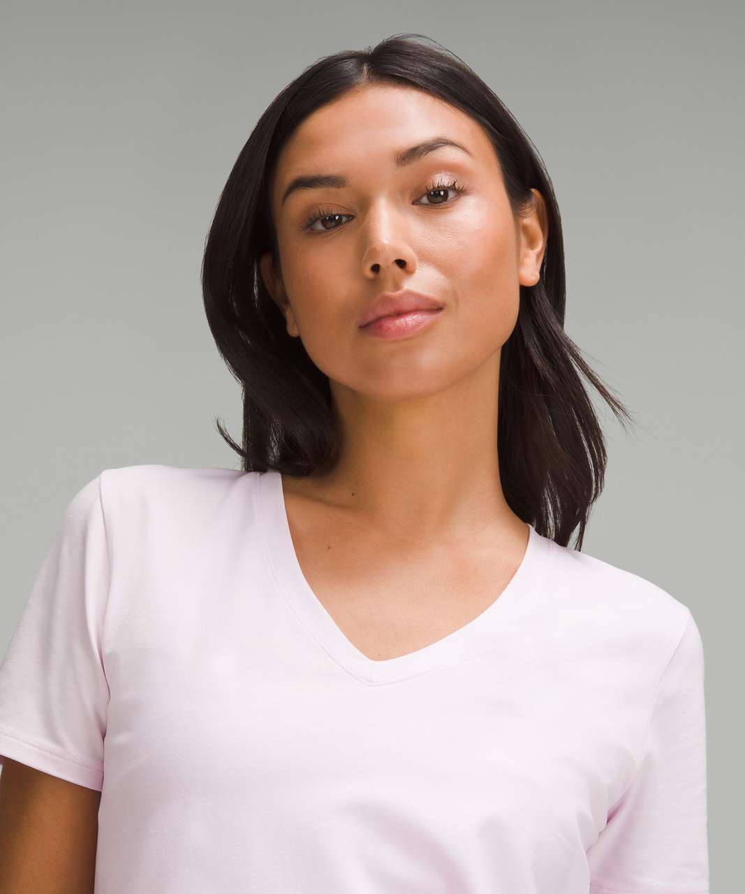 Lululemon Love V-Neck T-Shirt - Meadowsweet Pink