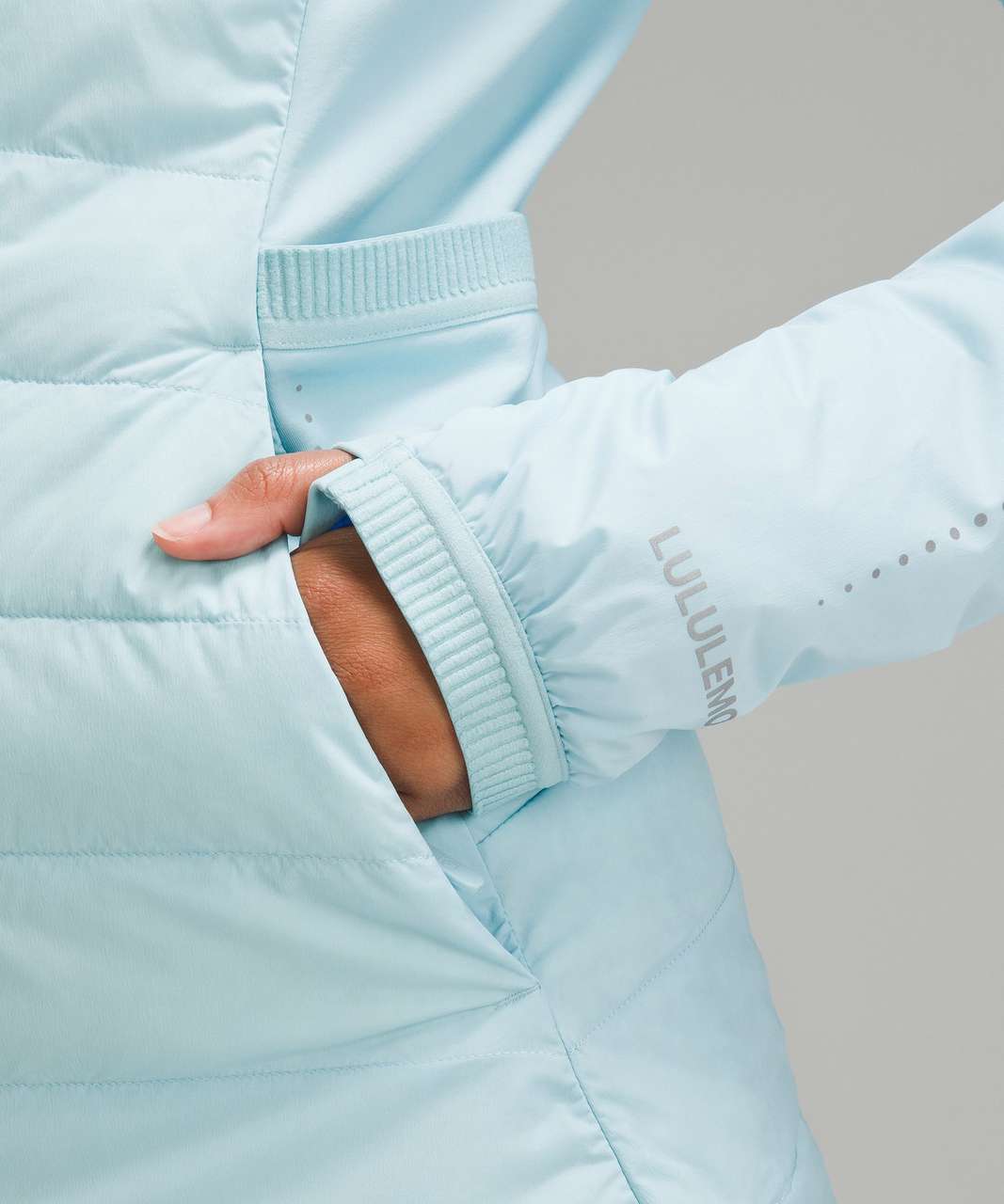 Lululemon Down for It All Jacket - Sea Frost