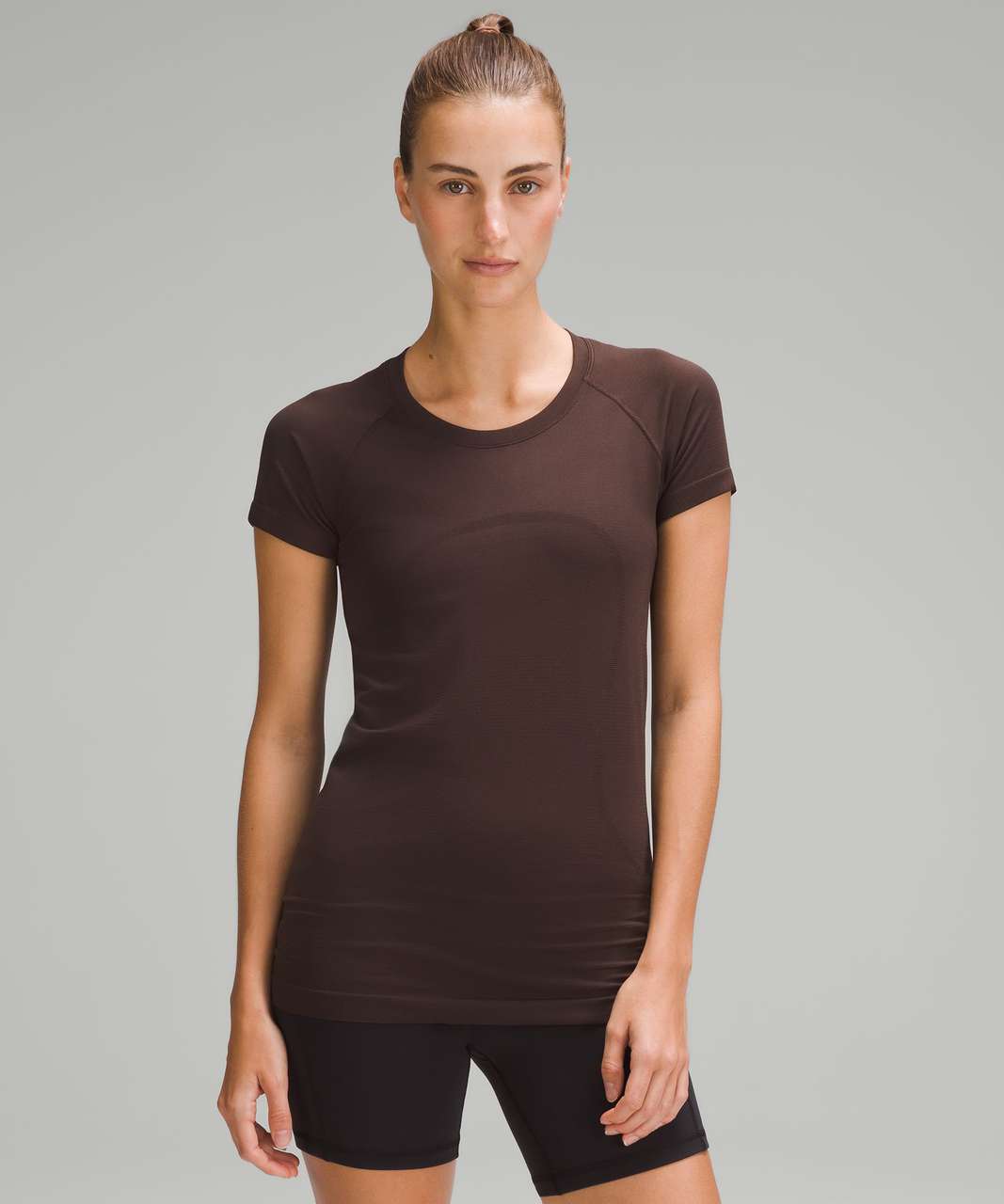 Lululemon Swiftly Tech Short-Sleeve Shirt 2.0 - Espresso / Espresso