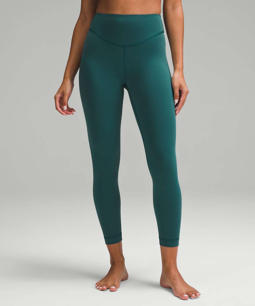 Lululemon Wunder Under SmoothCover High-Rise Tight 25 - Storm Teal - lulu  fanatics