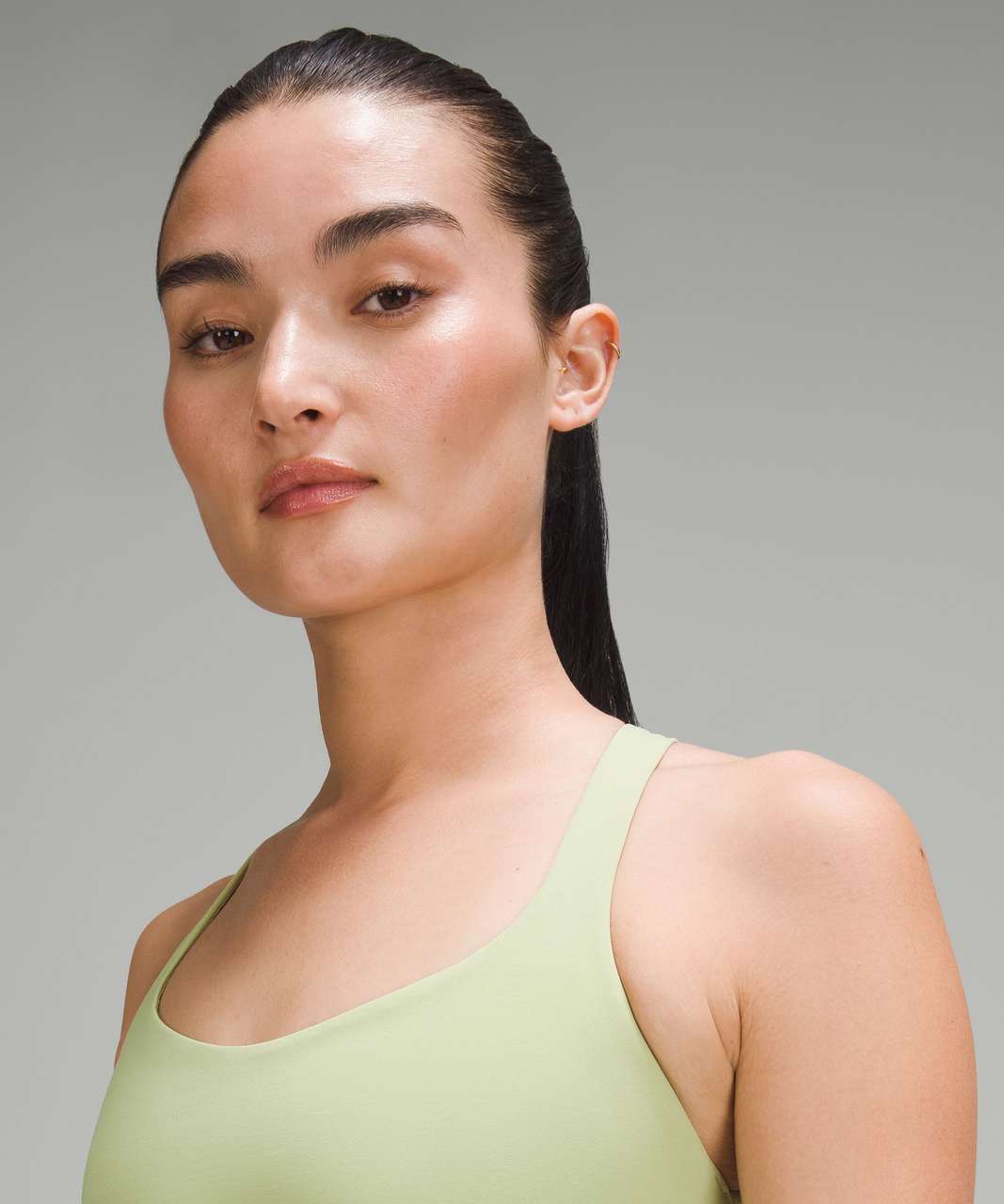 Lululemon Free to Be Bra - Wild *Light Support, A/B Cup - Edamame Green