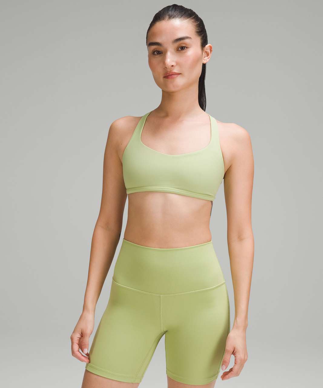 Lululemon Free to Be Bra - Wild *Light Support, A/B Cup - Edamame