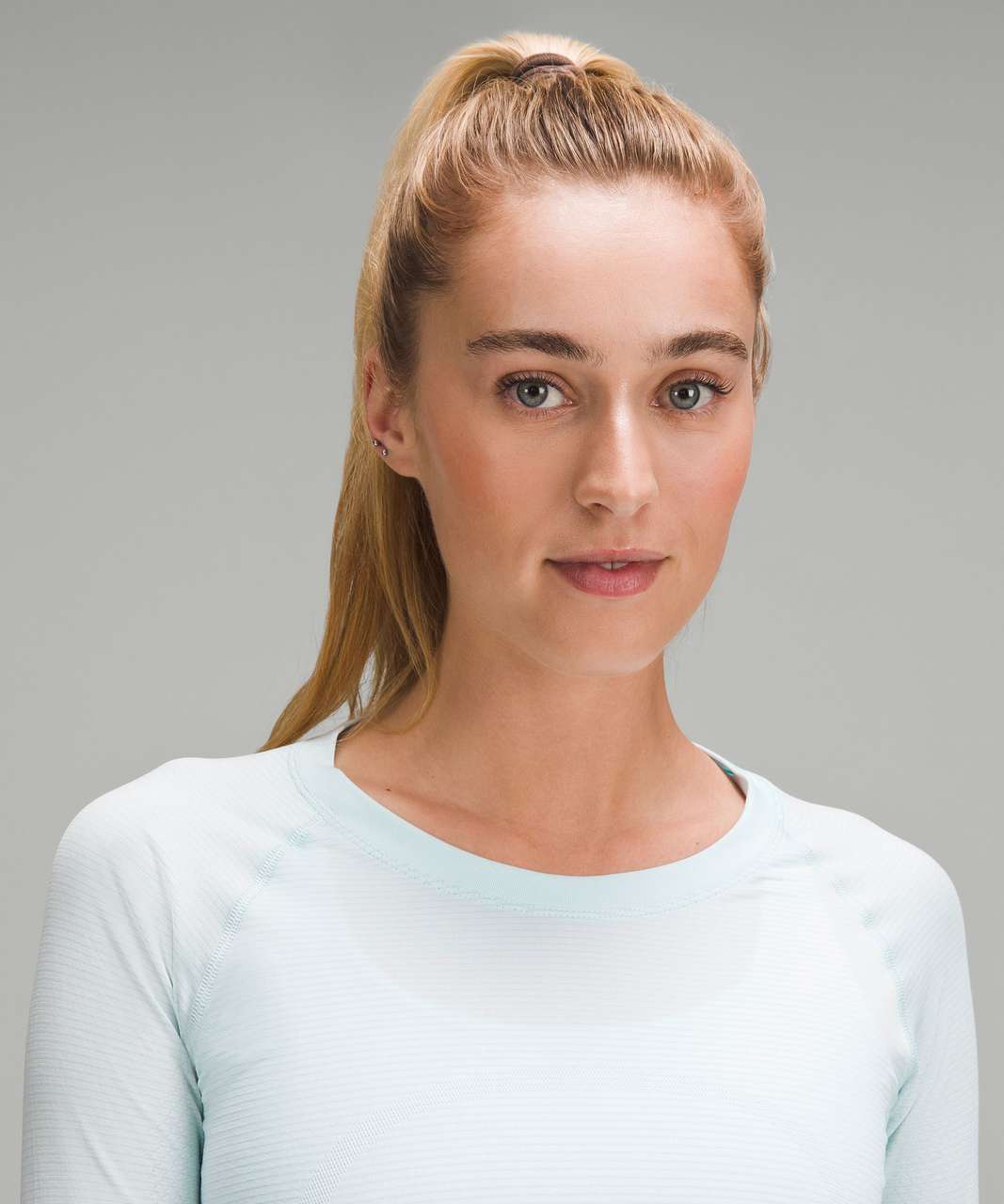 Lululemon Swiftly Tech Long-Sleeve Shirt 2.0 - Sheer Blue / Sheer Blue