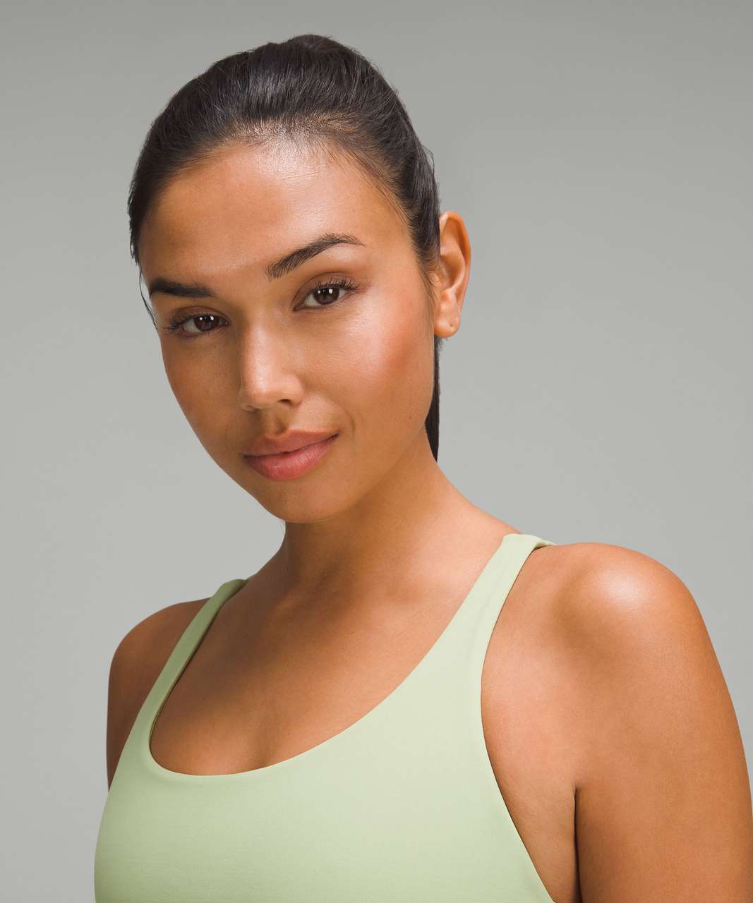 Lululemon Energy Longline Bra *Medium Support, B–D Cups - Edamame Green