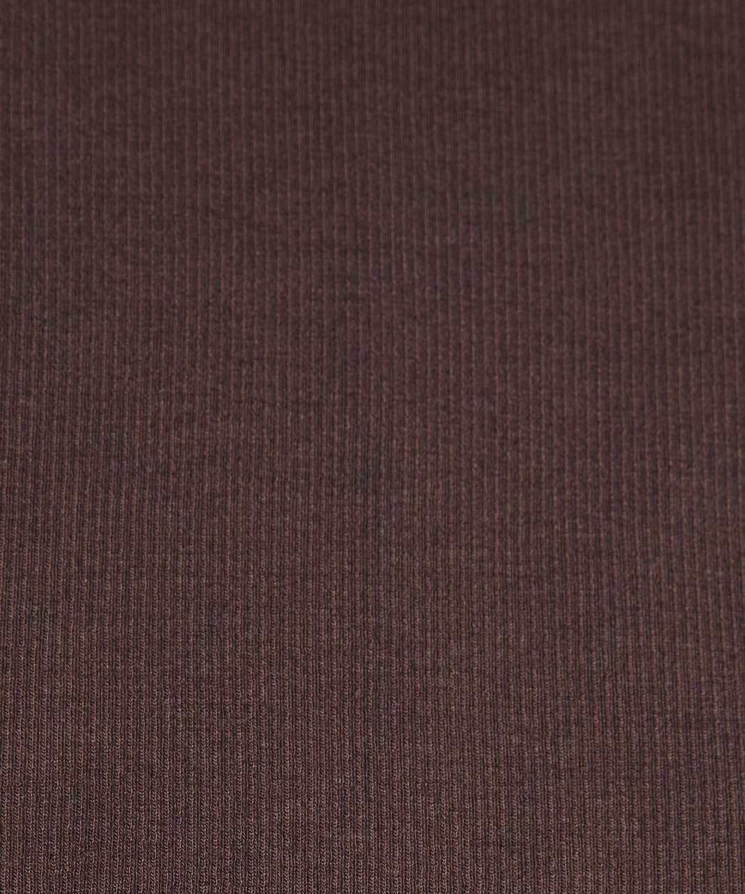 Lululemon Hold Tight Cropped Long-Sleeve Shirt - Espresso