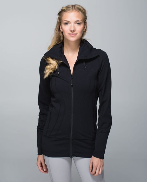 Lululemon Stride Jacket *Brushed - Black - lulu fanatics