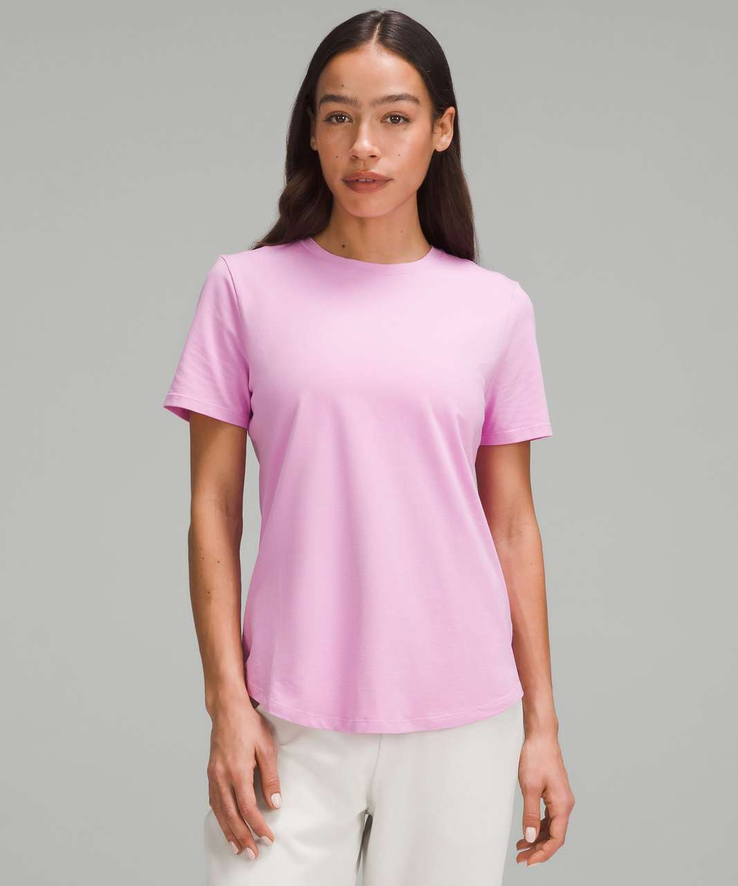 Lululemon Love Crewneck T-Shirt - Dahlia Mauve