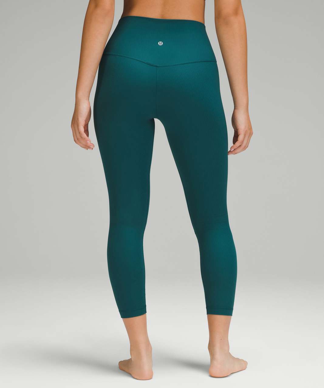 Lululemon Align Ribbed High-Rise Pant 25 - Storm Teal - lulu fanatics