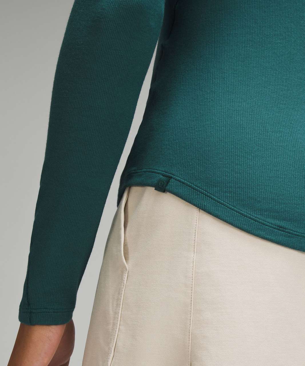 Lululemon Hold Tight Long-Sleeve Shirt - Storm Teal