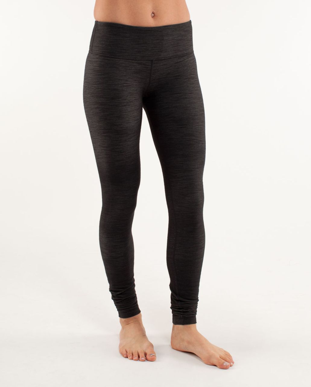 Lululemon Wunder Under Pant *Denim - Black Deep Coal Slub Denim