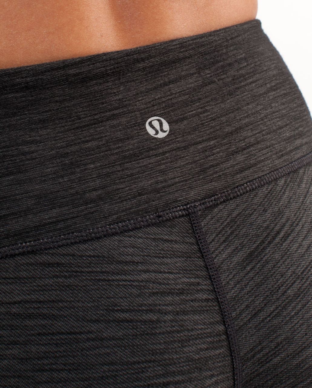 Lululemon Wunder Under Pant *Denim - Black Deep Coal Slub Denim