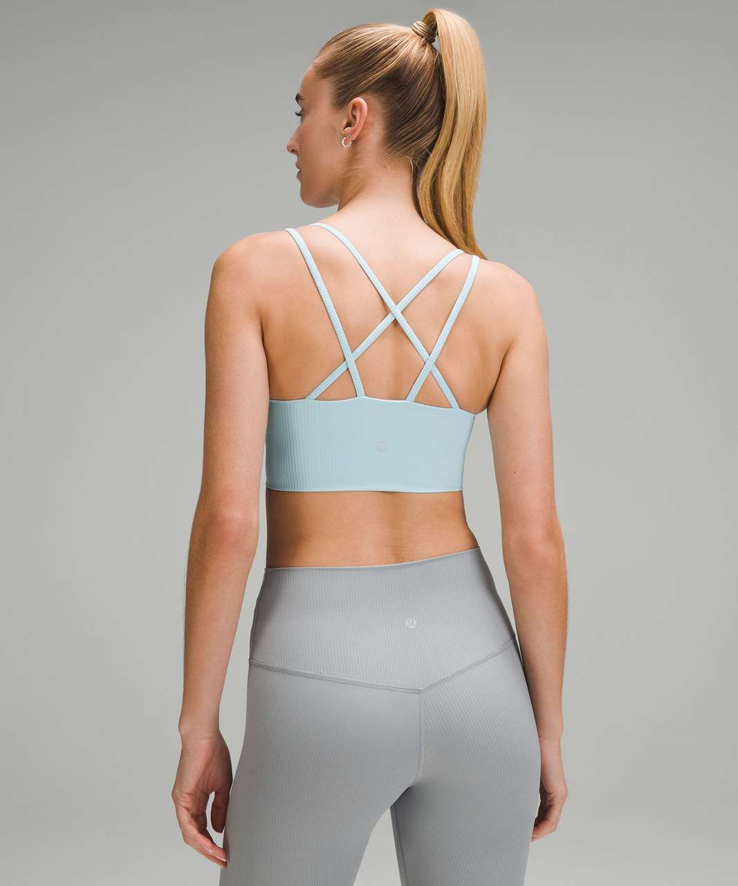 Lululemon Like a Cloud Bra Long Line *Light Support, B/C Cup - Grey Sage -  lulu fanatics