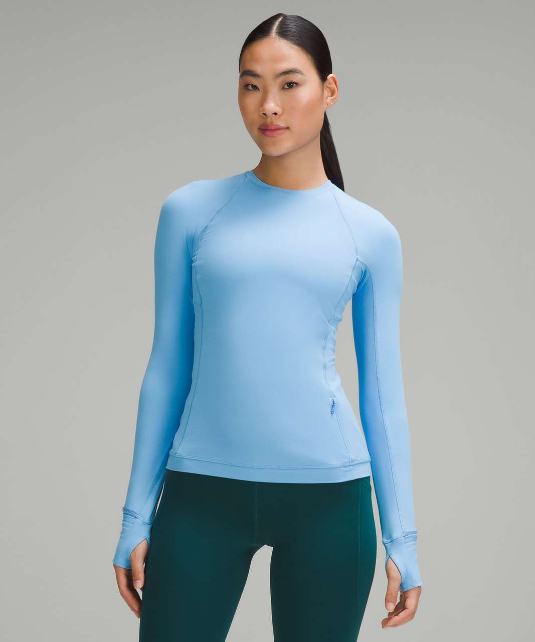 Lululemon Its Rulu Long-Sleeve Shirt - Aero Blue