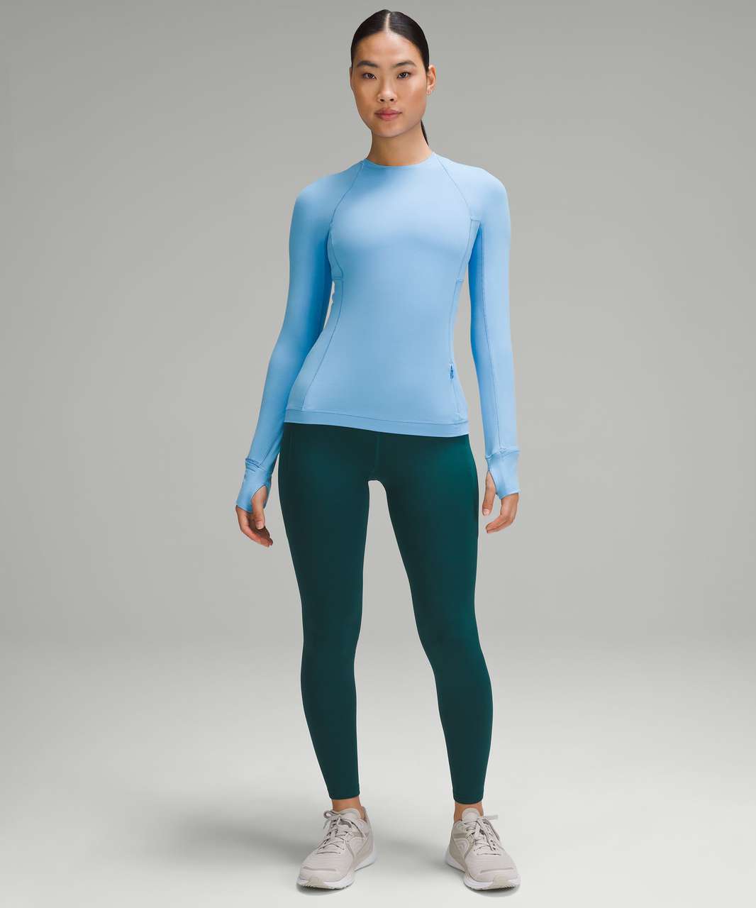 Lululemon Its Rulu Long-Sleeve Shirt - Aero Blue