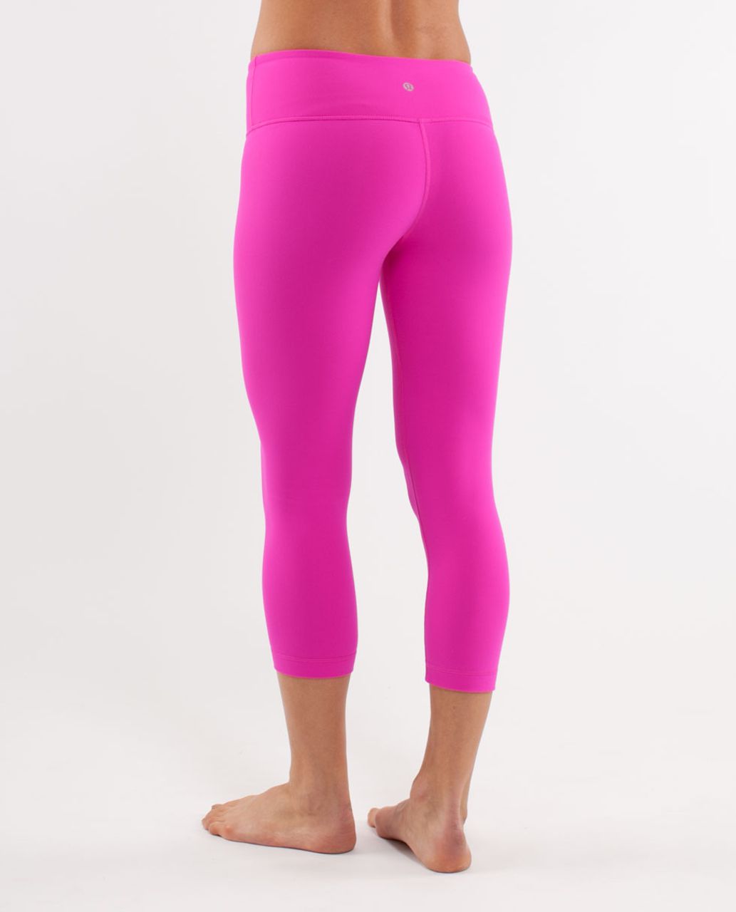 Lululemon Wunder Under Crop - Paris Pink