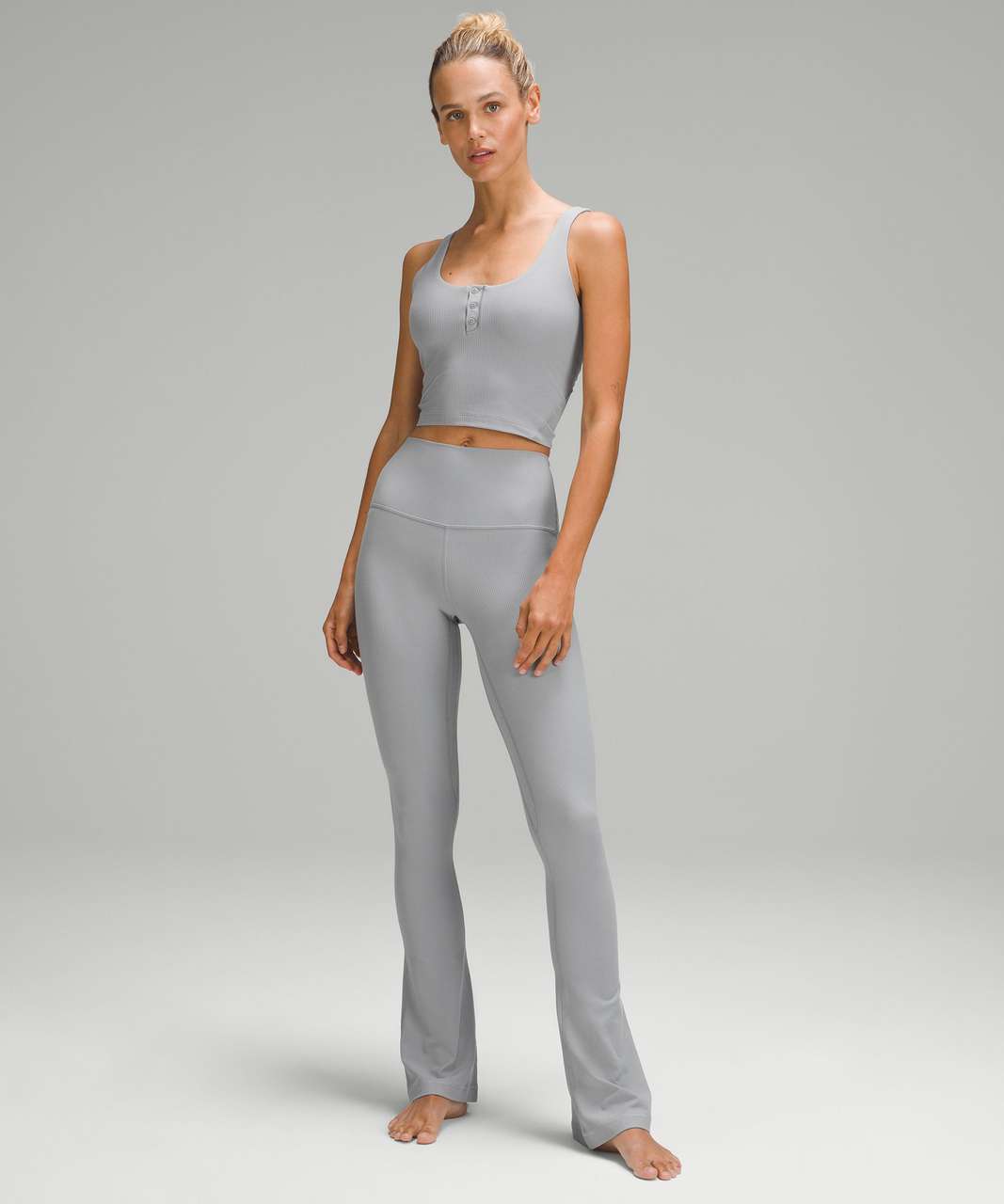 Lululemon Align High Rise Wide Leg Pant Regular Rhino Grey Size 4 NWT Gray  - $108 New With Tags - From MyArt