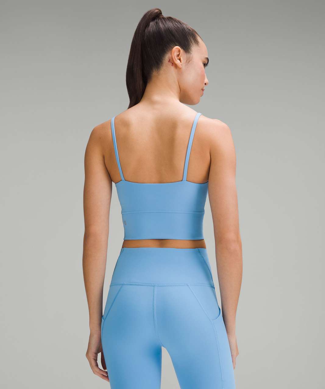 Lululemon Wunder Train Strappy Tank Top - Aero Blue