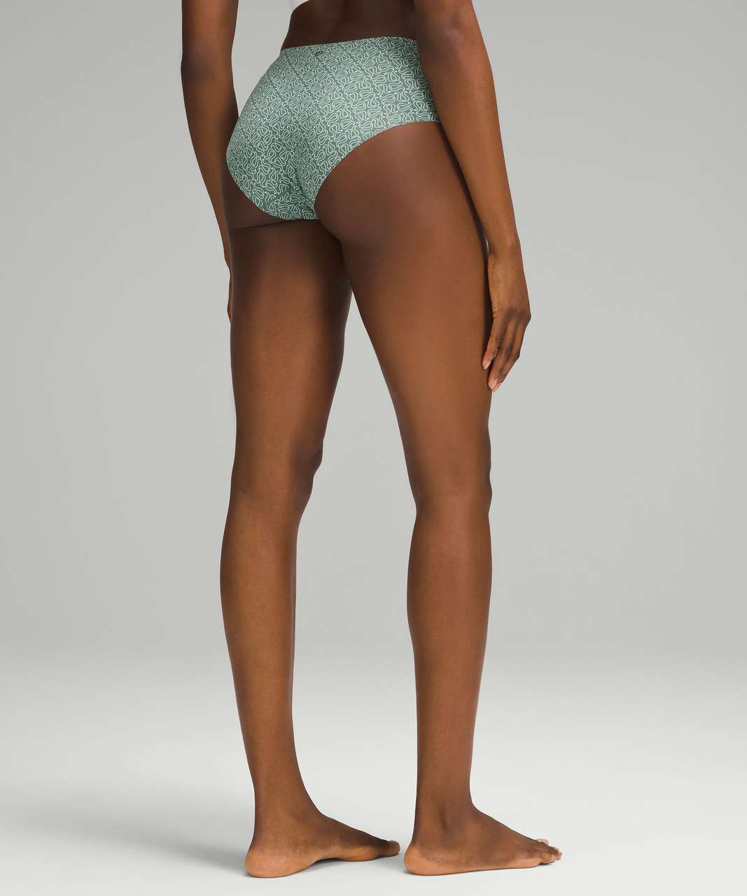 Lululemon InvisiWear High-Rise Bikini Underwear *3 Pack - Sea Frost / Spaced Yogo Outline Elixir Medium Forest / Lip Gloss