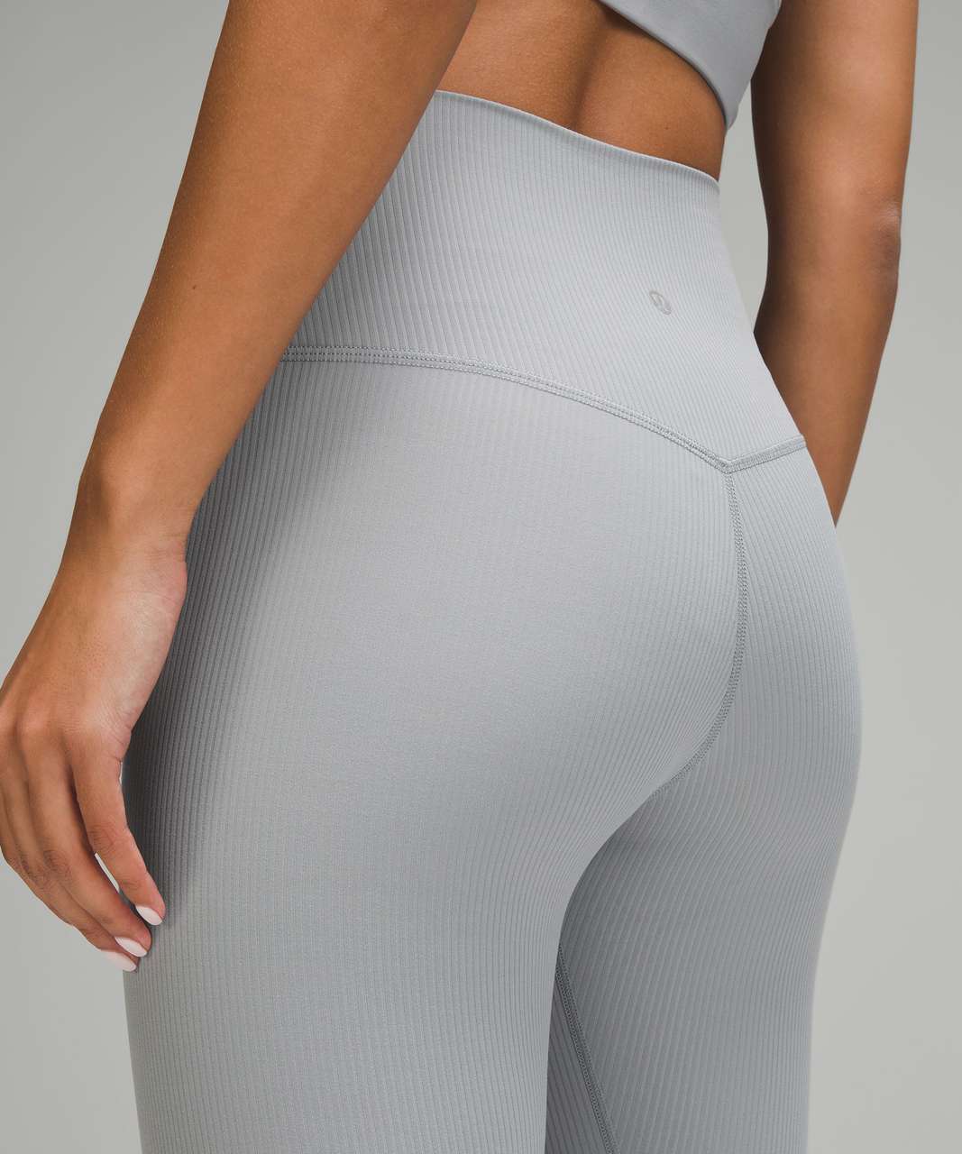 Lululemon Align High Rise Crop with Pockets 23 - Rhino Grey