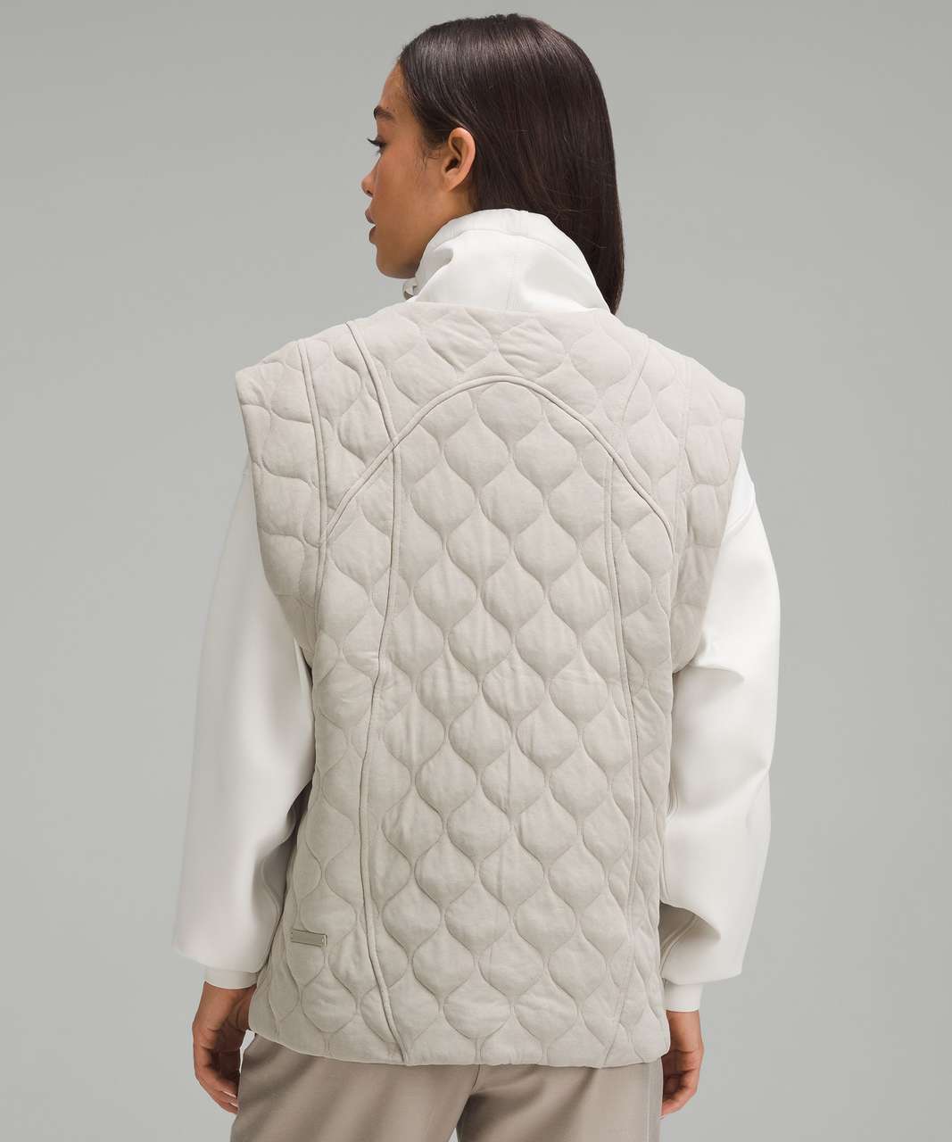 Lululemon Cap-Sleeve Quilted Vest - Riverstone - lulu fanatics