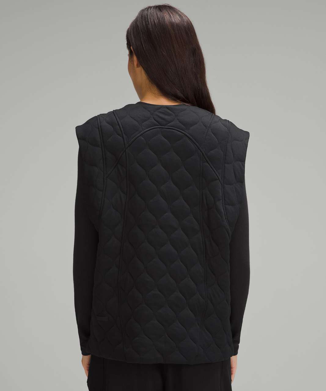 Lululemon Cap-Sleeve Quilted Vest - Black