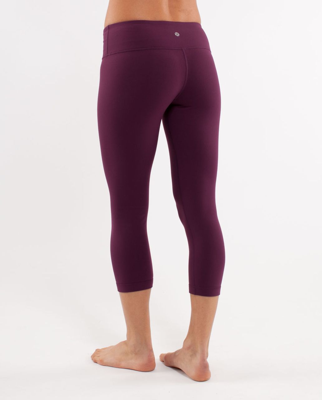 Lululemon Wunder Under Crop - Plum