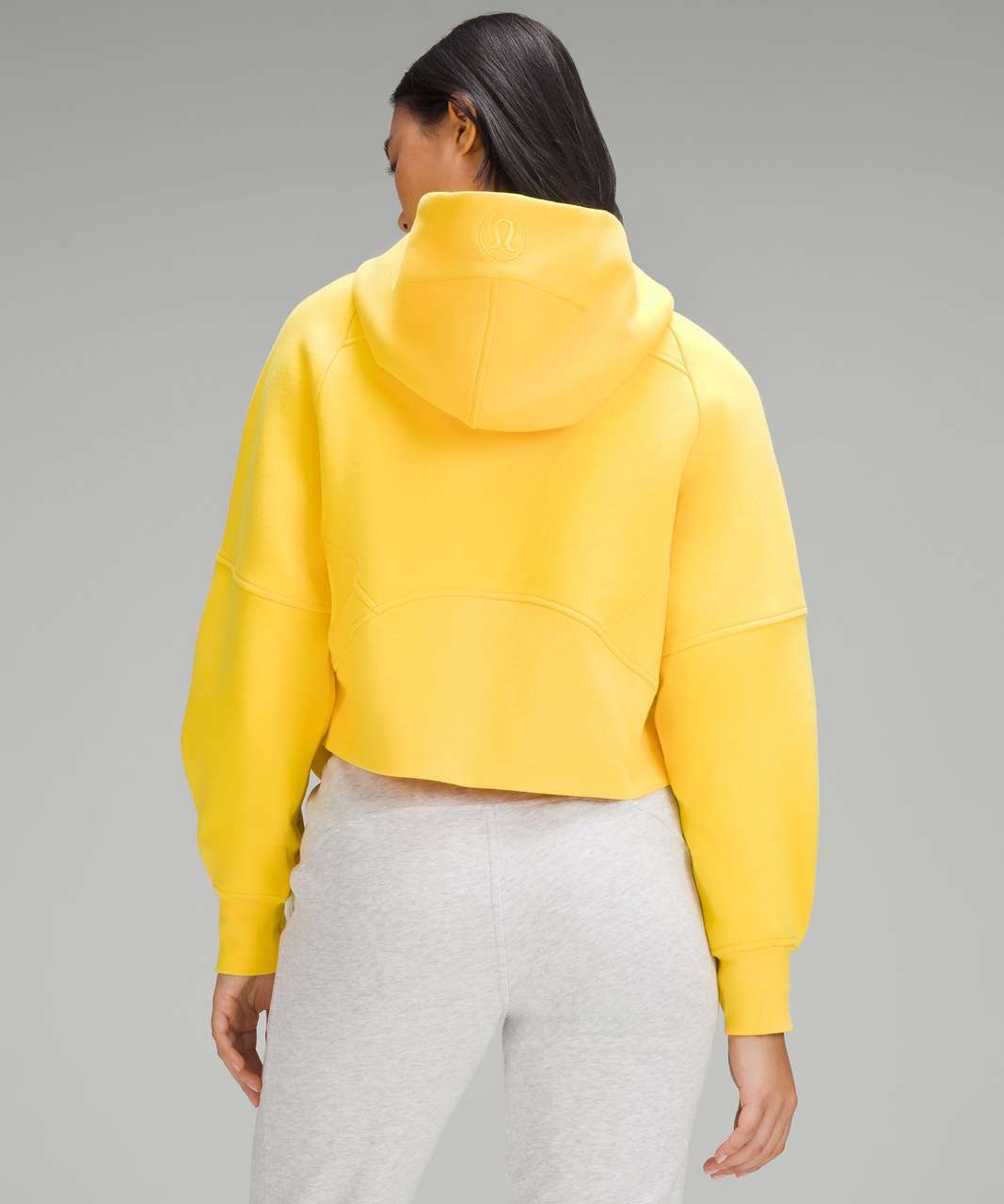 Lululemon Scuba Oversized Full-Zip Hoodie - Utility Yellow