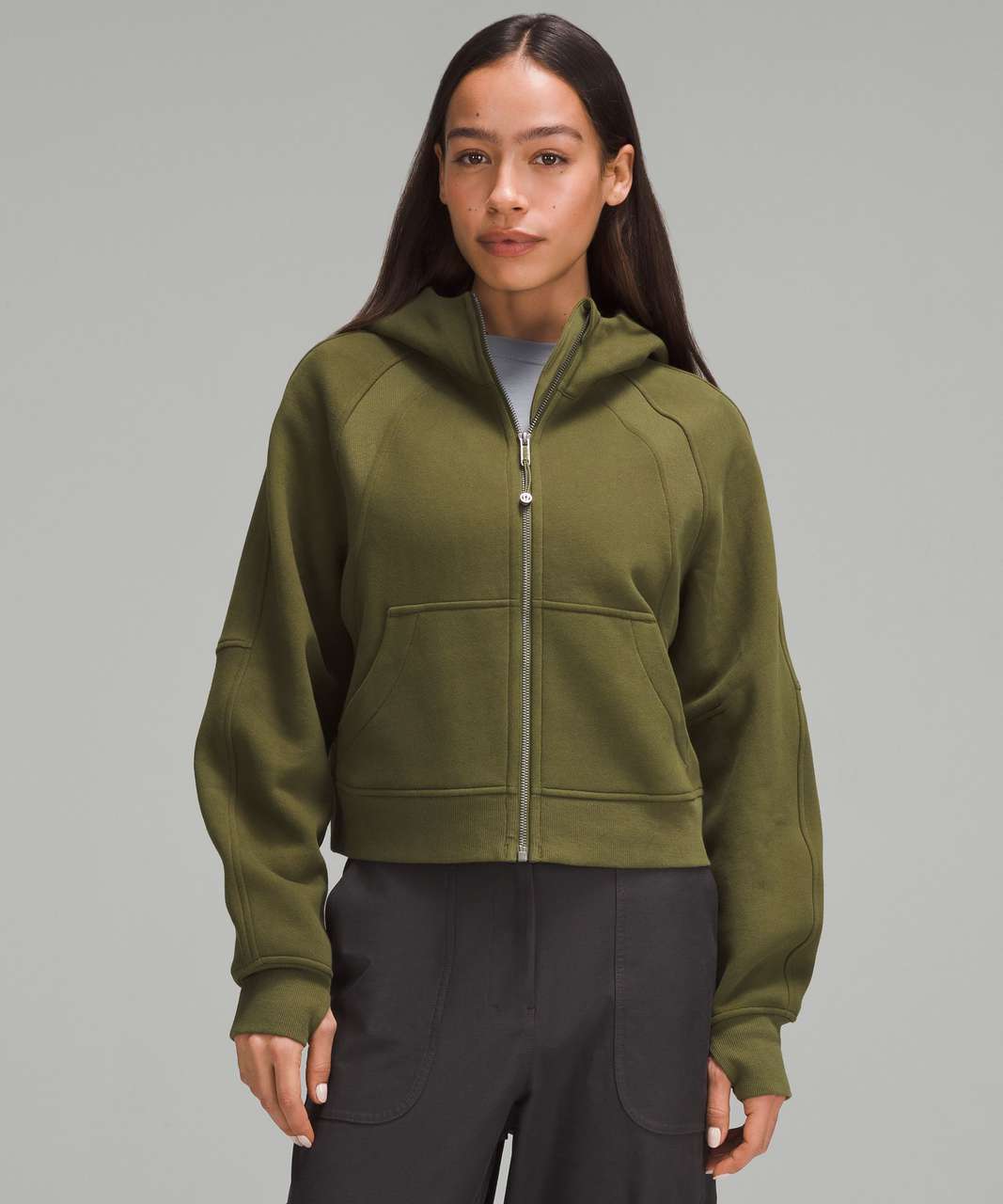 Lululemon Scuba Oversized Full-Zip Hoodie - Ether Green Lululemon Scuba Oversized Full-Zip Hoodie - Ether Green