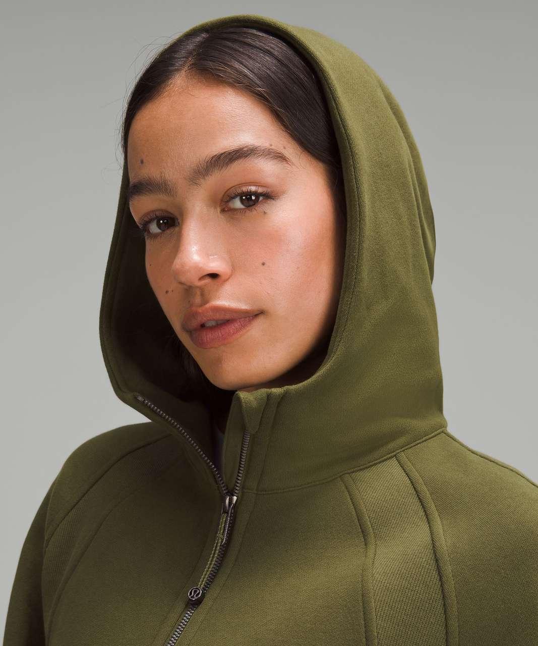 Lululemon Scuba Oversized Full-Zip Hoodie - Ether Green